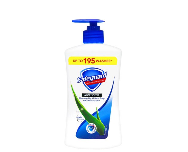 Safeguard soap aloe vera 390 ml